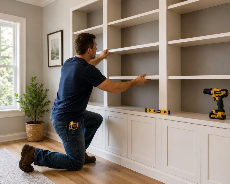 Bookcase Construction in Alexandria, VA