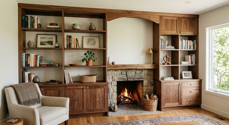 Fireplace Built Ins Installation in Durham, NC