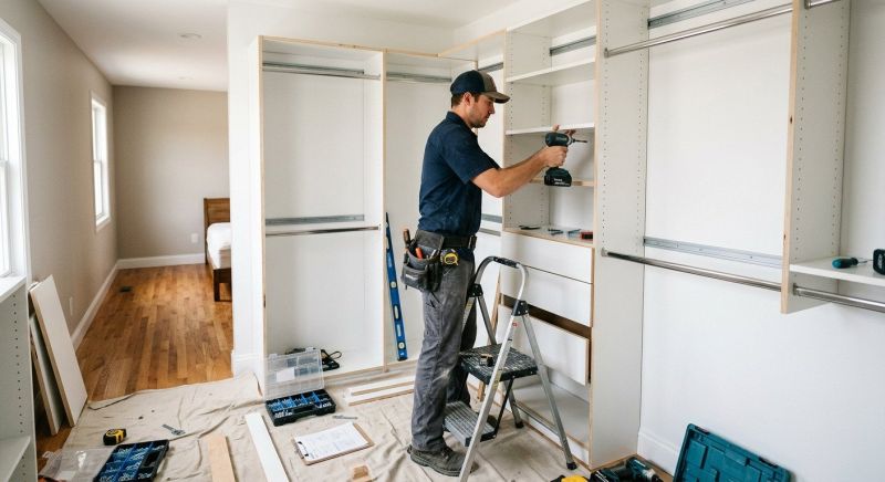 Mudroom Closet Installation in Alexandria, VA