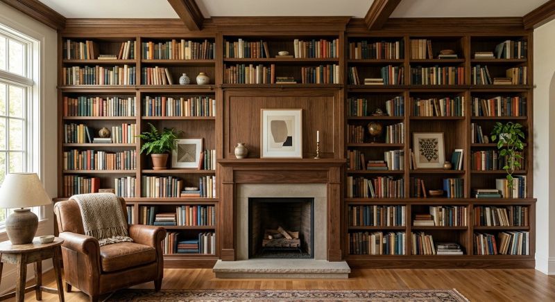 Bookshelves Installation in Raleigh, NC