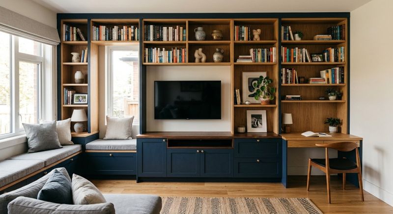 Built In Shelving Service in Fairfax, VA