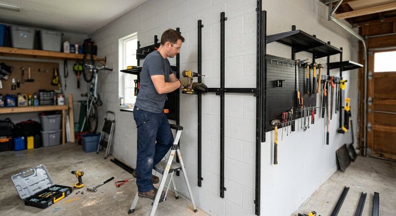 Ceiling Rack Installation in Frederick, MD