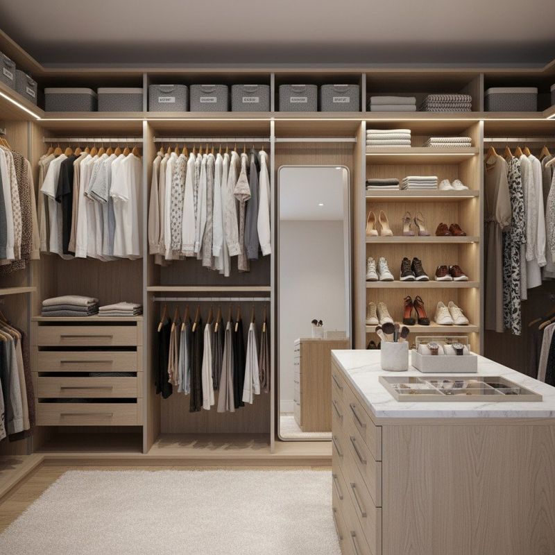 Closet Cabinet Installation in Winston Salem, NC