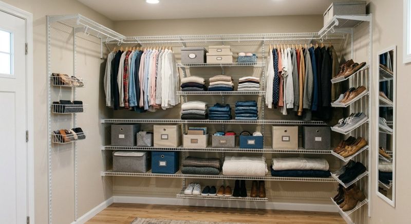 Closet Shelving Installation in Winston Salem, NC