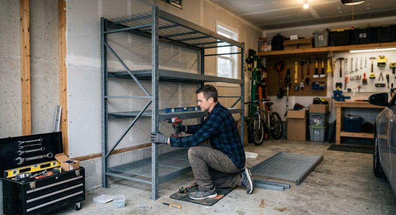 Garage Shelves Installation in Winston Salem, NC