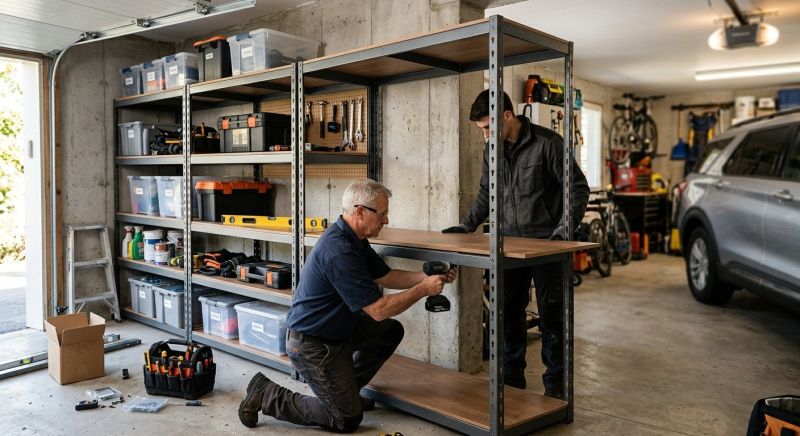 Garage Shelves Installation in Annapolis, MD