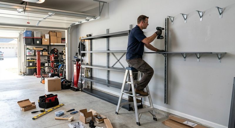 Garage Shelves Installation in Annapolis, MD