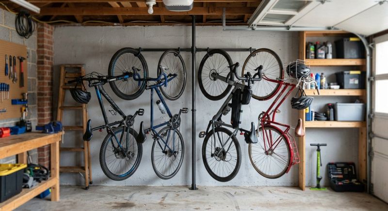 Garage Tool Rack Installation in Winston Salem, NC