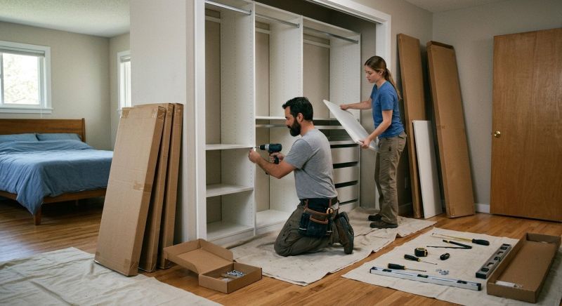 Mudroom Closet Installation in Annapolis, MD