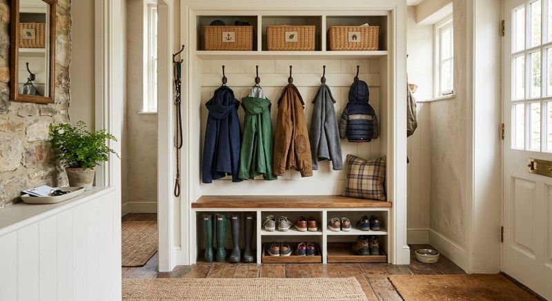 Mudroom Closet Installation in Alexandria, VA
