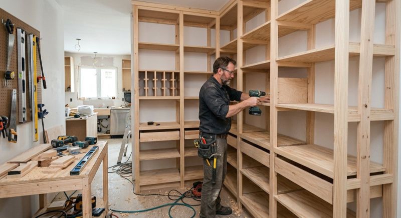 Pantry Construction in Alexandria, VA