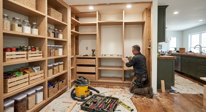 Pantry Construction in Annapolis, MD