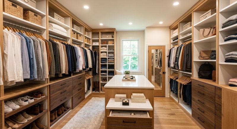 Walk In Closet Installation in Winston Salem, NC