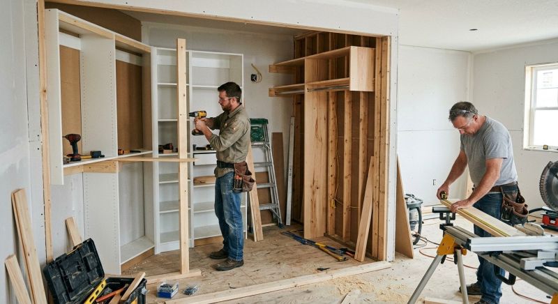 Wardrobe Construction in Winston Salem, NC