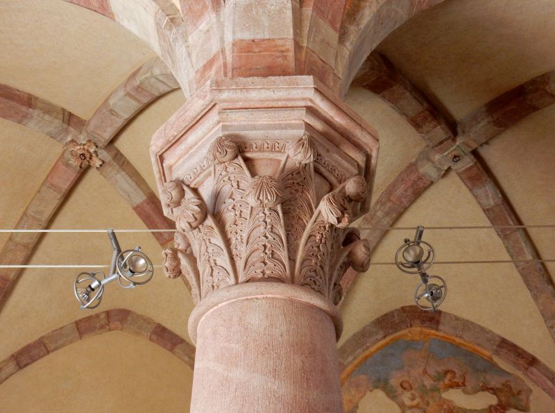 Restored Wood Columns